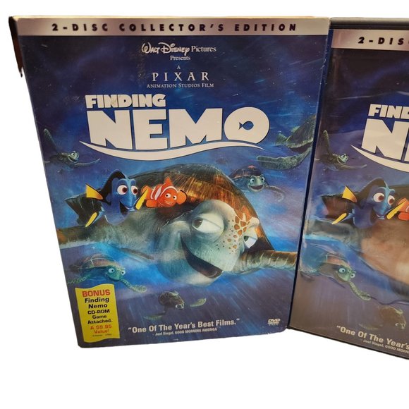 Finding Nemo 2 Disc Collector Edition with CD Rom Game - DVD - Picture 2 of 8